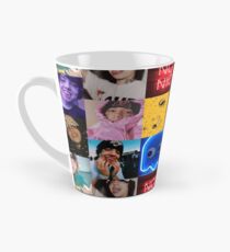 Lil Xan ästhetischer Regenbogen Tasse (groß)