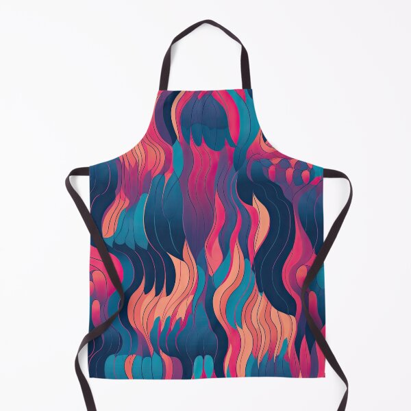 Artikelvorschau, Abstrakte rosa und blaue Wellenlinien 3 entworfen und verkauft von ClericDesign.