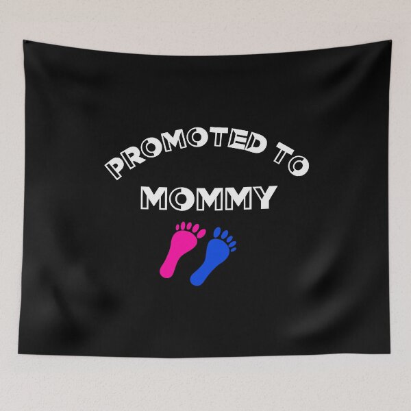 Item preview, Promoted To Mommy | Baby Gender Reveal | Family Matching Set | Mother | designed and sold by TeesByAngelzB.
