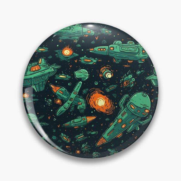 Item preview, Silly Space: PewPew Pulsar designed and sold by AspectFoundry.
