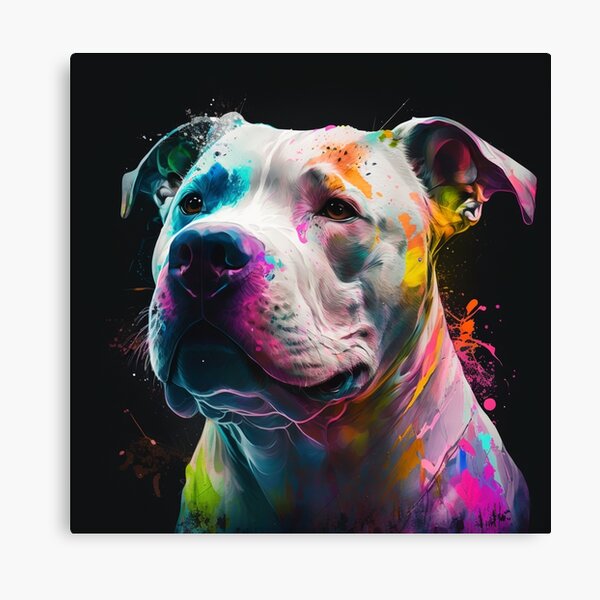 Item preview, Pitbull Dog Art | Paint Pittie Series designed and sold by Pittie Dog Club.