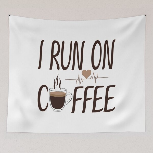 Item preview, Do you run on Coffee get your cafe shirt today, by DAM Creative, designed and sold by DAM Creative ⭐⭐⭐⭐⭐.