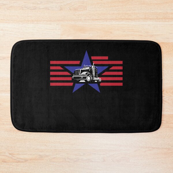 Item preview, Husband Dad Trucker Legend -  Retro Funny Truck Driver Husband US Flag designed and sold by NewDayDesigns.