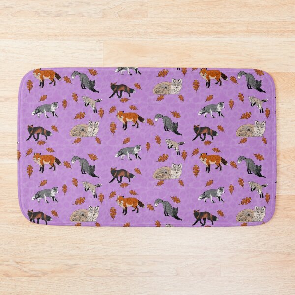 Item preview, Red Foxes Morphs in Purple designed and sold by Ashley Gagnon.