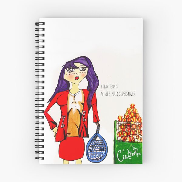 Item preview, I play tennis, What's Your Superpower designed and sold by CutieMae.
