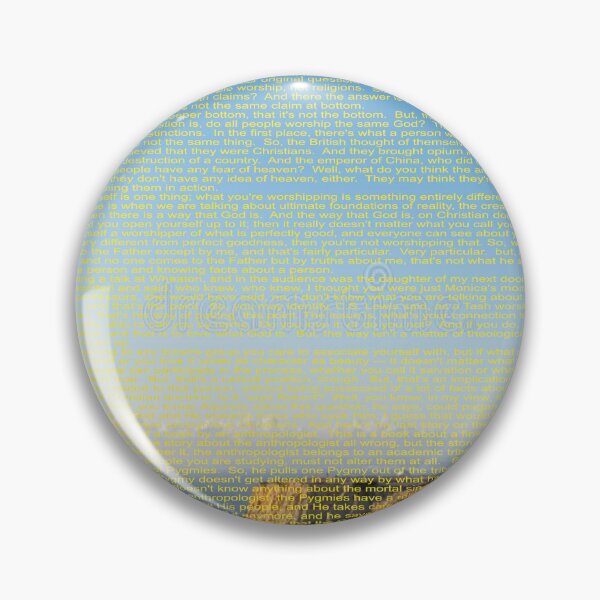 Item preview, Major Religions worship same God Art designed and sold by Alicefish.