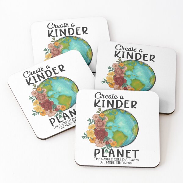 Item preview, Create A Kinder Planet designed and sold by DigitalChickHub.