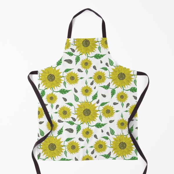Item preview, Cute sunflower and sunflower seeds pattern design designed and sold by Jsamdesigns.