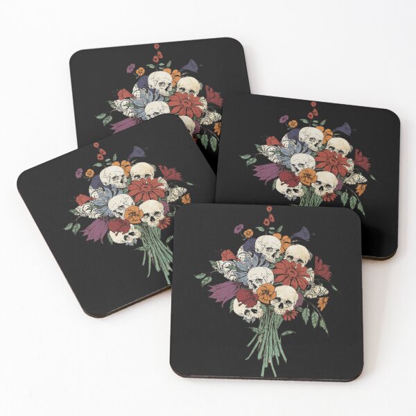 Item preview, skull flowers design designed and sold by GraphicGroove-.