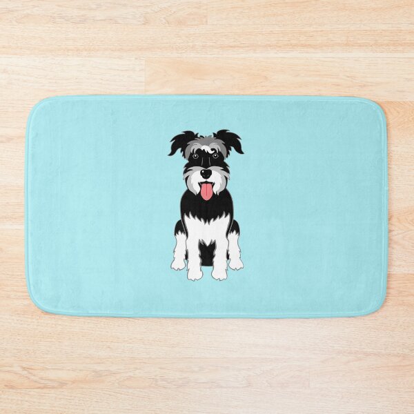 Item preview, Schnauzer Dog - Black and Silver designed and sold by Kim Arnott.