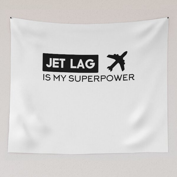 Item preview, JET LAG IS MY SUPERPOWER designed and sold by Nouni-abdo.