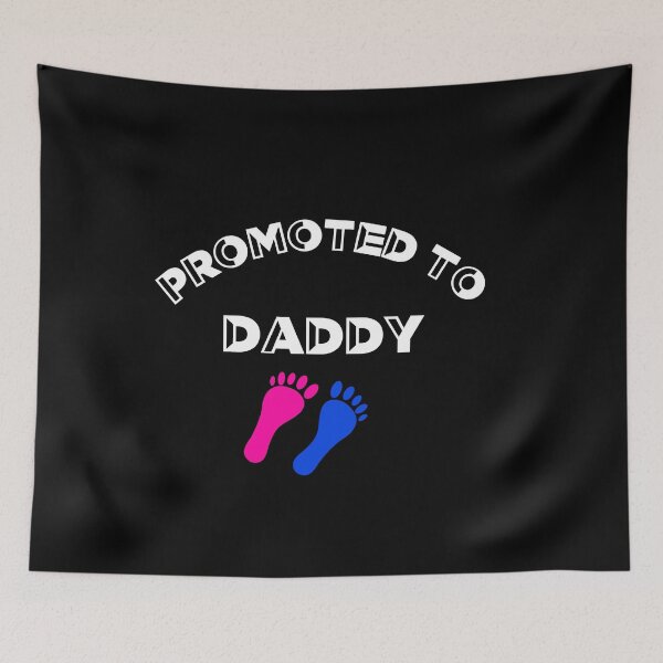 Item preview, Promoted To Daddy | Baby Gender Reveal | Family Matching Set | Father | designed and sold by TeesByAngelzB.