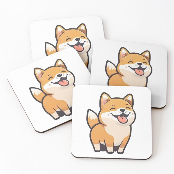 Item preview, Happy Japanese Akita Dog  designed and sold by EXOV-MA.