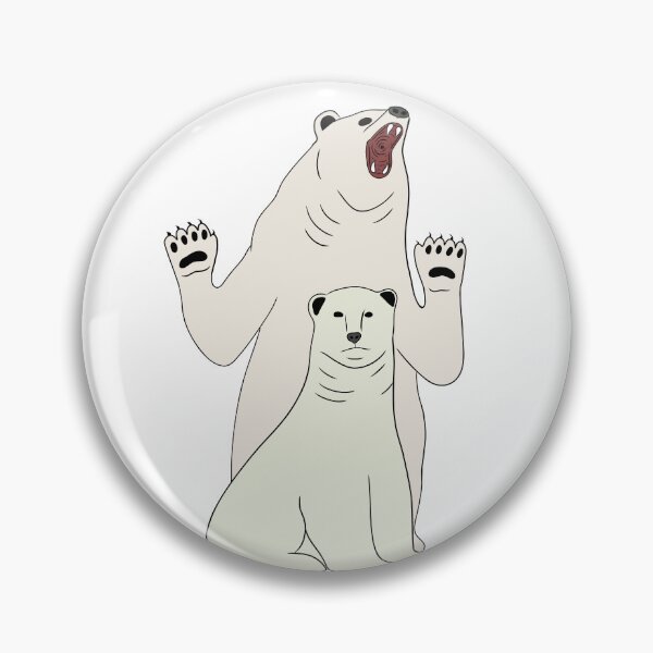 Item preview, (Bi) Polar Bear  designed and sold by mcgill-art.