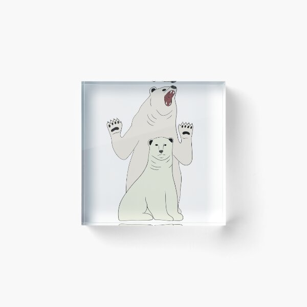 Item preview, (Bi) Polar Bear  designed and sold by mcgill-art.