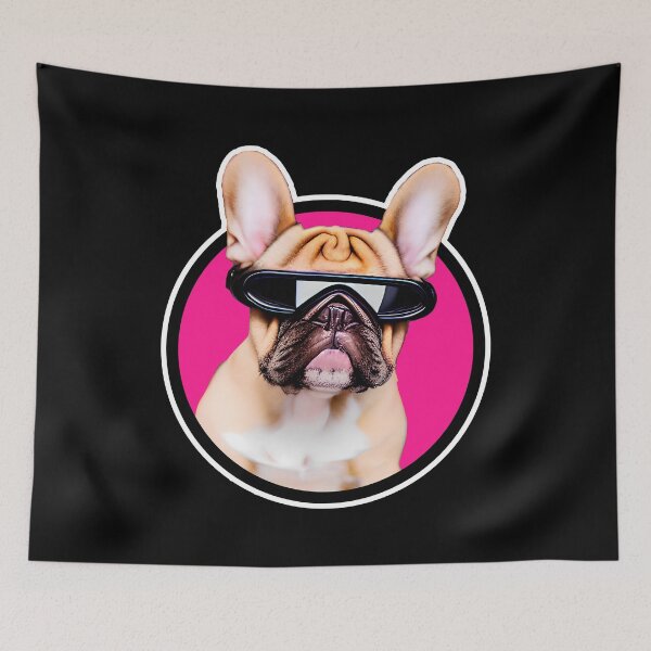 Item preview, French Bulldog 80s Style Vaporwave Frenchies Lover designed and sold by at85productions.
