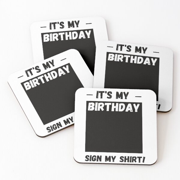 Item preview, FUNNY BIRTHDAY PARTY IT'S MY BIRTHDAY SIGN MY designed and sold by rogerbaby11.