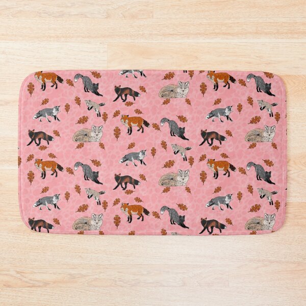 Item preview, Red Foxes Morphs in Pink designed and sold by Ashley Gagnon.