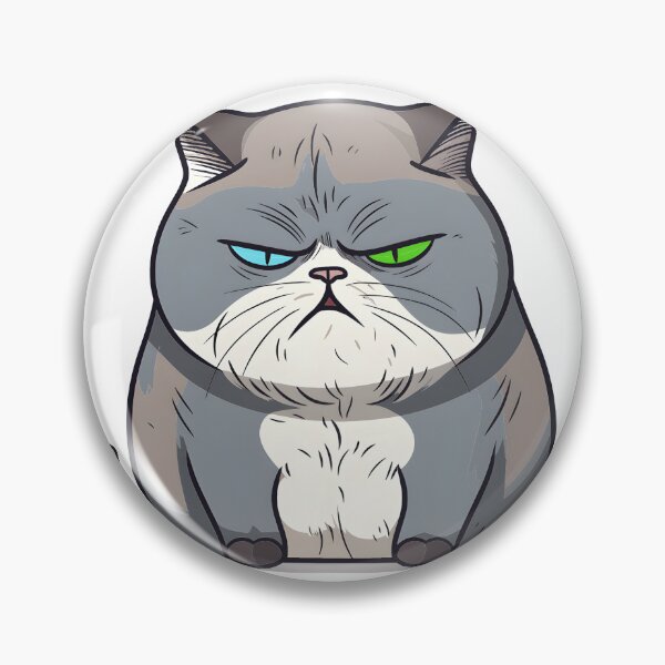 Item preview, Chubby cat sticker designed and sold by MidgardWonders.