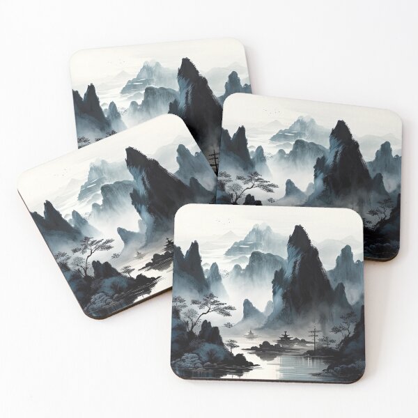 Item preview, chinese landscape painting designed and sold by XmdgArt.