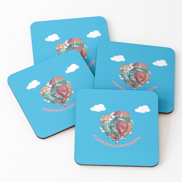 Item preview, Certified Cloud Surfer,Aeronauts,Hot Air Balloon designed and sold by LuckyCatStore.