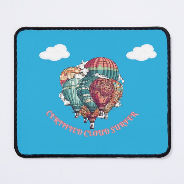 Item preview, Certified Cloud Surfer,Aeronauts,Hot Air Balloon designed and sold by LuckyCatStore.
