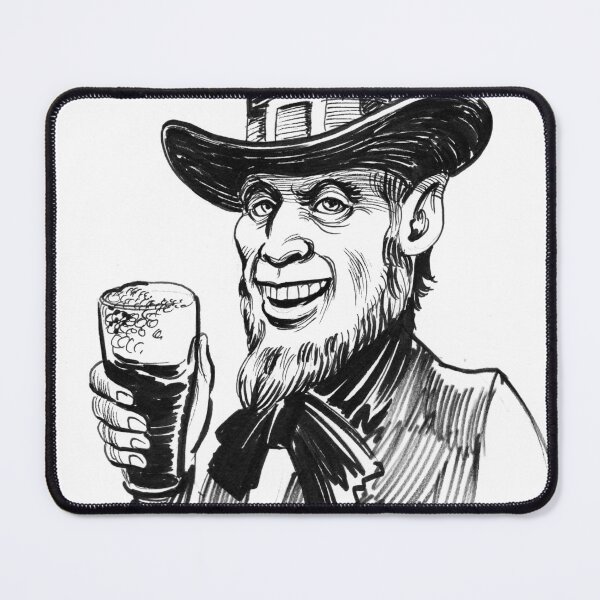 Item preview, Leprechaun drinking beer designed and sold by AlexBlackSea.