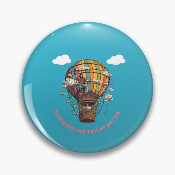 Item preview, Aeronauts Are Full Of Hot Air,Aeronauts,Hot Air balloons designed and sold by LuckyCatStore.