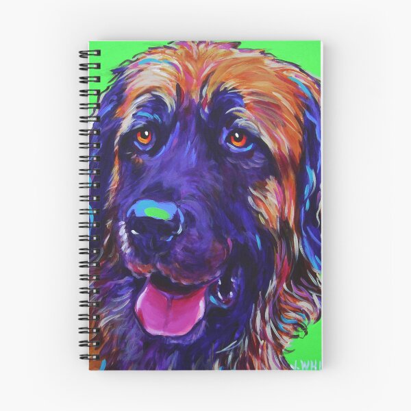 Item preview, Colorful Fun Leonberger- J. Whitsell Art designed and sold by Jodywhitsell.
