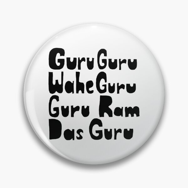 Item preview, Guru Guru Wahe Ram Das Mantra designed and sold by wordznart.