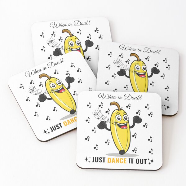 Item preview, When in Doubt, Just Dance It Out - Dancing Banana designed and sold by Fahmi Muhamad Naser.