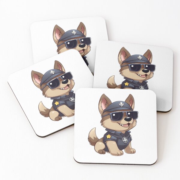 Artikelvorschau, Chibi-Polizeihund entworfen und verkauft von SilRaXi.