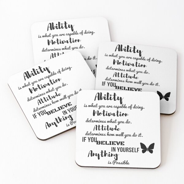 Item preview, Ability Motivation Attitude - motivational designed and sold by TaibVVS.