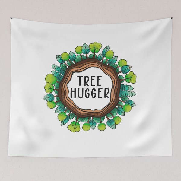 Item preview, Tree Hugger designed and sold by DigitalChickHub.