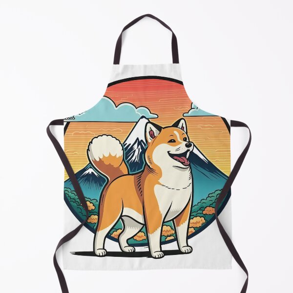 Item preview, Happy Japanese Akita Dog designed and sold by EXOV-MA.