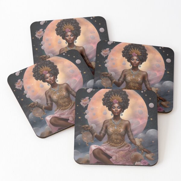 Item preview, Empowering Aesthetic Black Woman Art designed and sold by All Souls Dream.