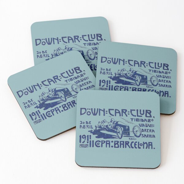 Item preview, 1911 Down Car Club Barcelona Spain designed and sold by historicimage.