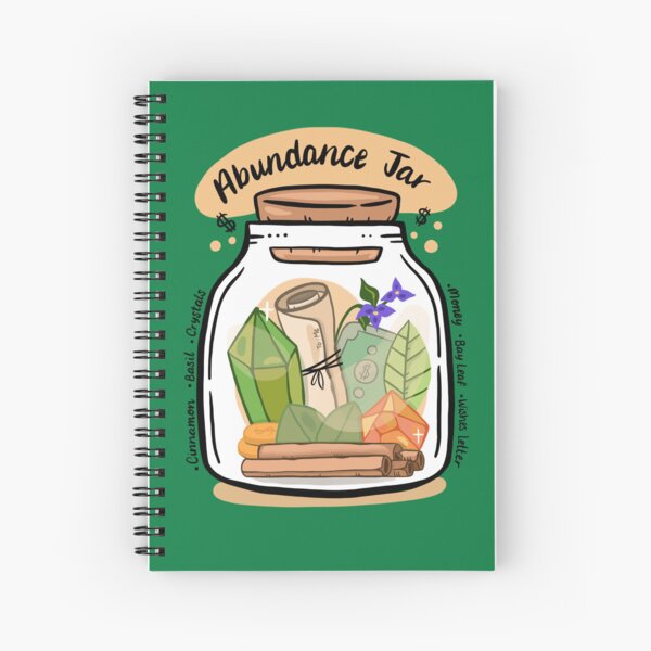 Item preview, Abundance Spell Jar designed and sold by Folk Stone Cottage.
