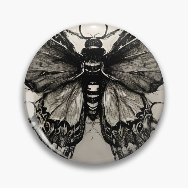 Item preview, Death moth designed and sold by Tammy Shook.