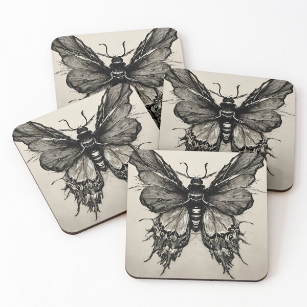 Item preview, Death moth designed and sold by Tammy Shook.
