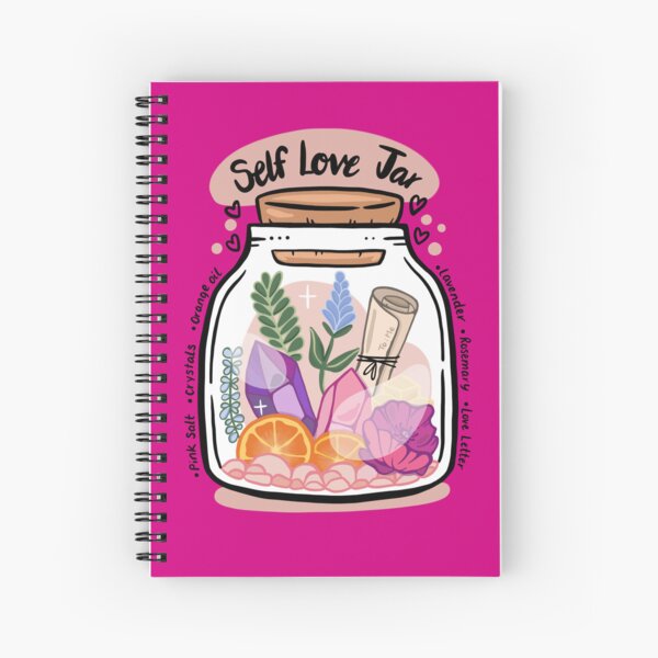 Aperçu de l'œuvre Pot de sorts d'amour de soi créée et vendue par Folk Stone Cottage.