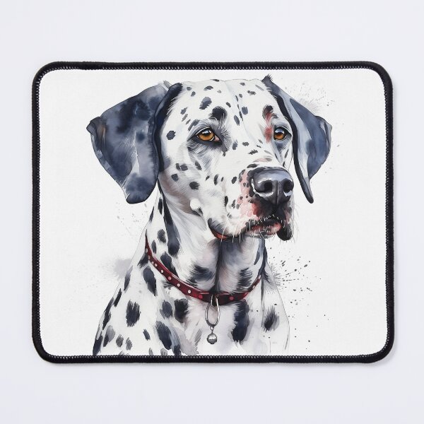 Item preview, Dalmatian Dog Watercolour Portrait, Dog Breed illustration designed and sold by Adios65.