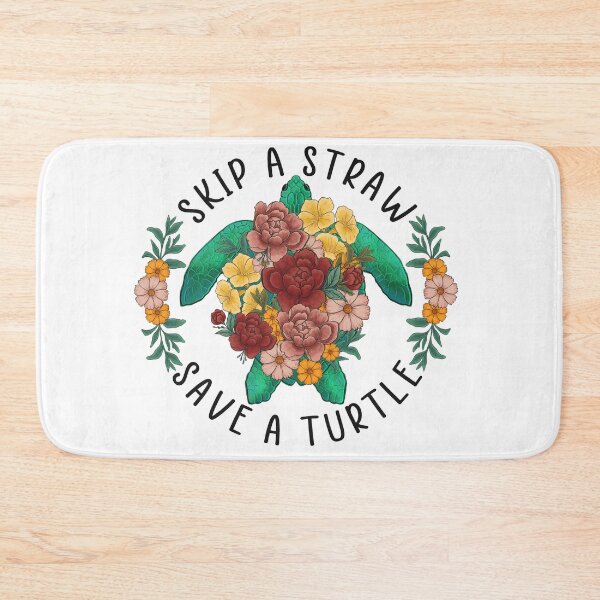 Item preview, Skip A Straw Save A Turtle designed and sold by DigitalChickHub.