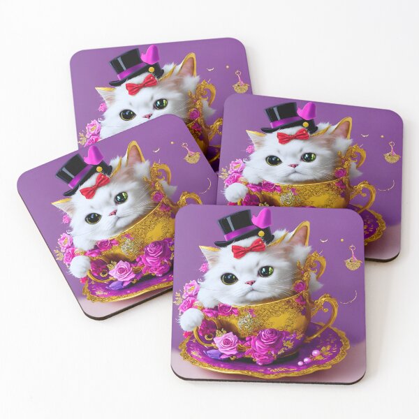 Item preview, Purrfectly Posed: Artistic Renderings of Fancy Cats designed and sold by beben76.