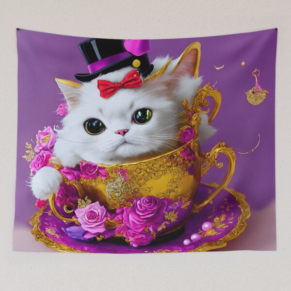 Item preview, Purrfectly Posed: Artistic Renderings of Fancy Cats designed and sold by beben76.