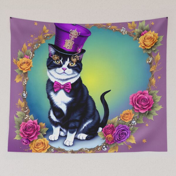 Item preview, The Art of the Fancy Cat: Unique and Elegant Designs designed and sold by beben76.