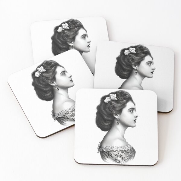 Item preview, Cameo Style Sketch designed and sold by Poetic Patterns Studio.