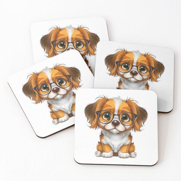 Item preview, Specs the Adorable Four-Eyed Pup designed and sold by Designs-By-Geli.