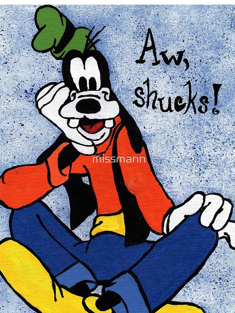 Goofy Painting by missmann