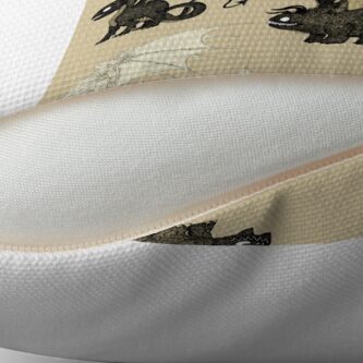Alternate view of Assorted Dragons Floor Pillow